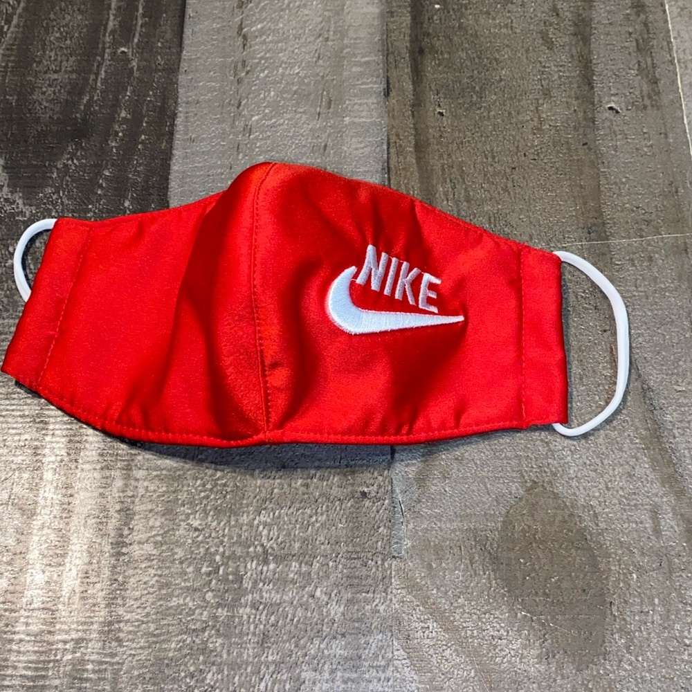 Red face mask